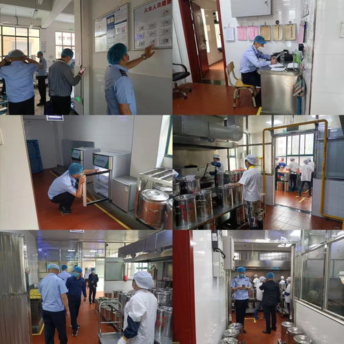 九江市市场监督管理局食品安全督查组到兴中学校开展校园食品安全治理提升专项行动